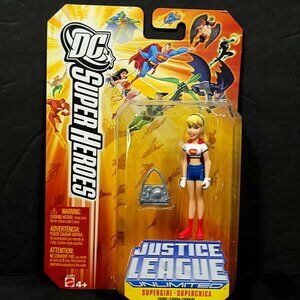 Mattel DC Super Heroes Justice League SUPERGIRL 3.5" Action Figure NEW 2005